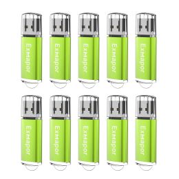 Drives 2gb Usb Flash Drive 10 Pack Exmapor 4 Gb Usb Drives Memory Stick Swivel 8gb Thumb Drives Usb2.0 Pen Drive for Date Storage Green