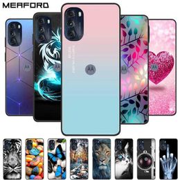 Cell Phone Cases For Motorola Moto G 5G 2022 Case Shockproof Soft TPU Silicone Wolf Lions Phone Cover for Moto G 5G 2022 Cases Paint Fundas Coque 240423