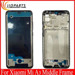 Frames Only Housing Middle Frame For Xiaomi Mi A3 M1906F9SH Middle Frame Plate Panel Frame Replacement For Xiaomi Mi A3 M1906F9SI Frame