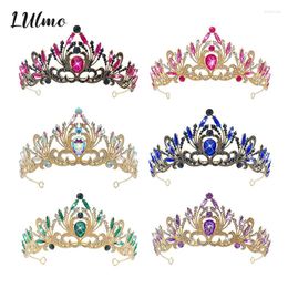 Hair Clips Elegant Girls Crystal Tiara Crown For Women Party Wedding Princess Rhinestone Bridal Jewelry