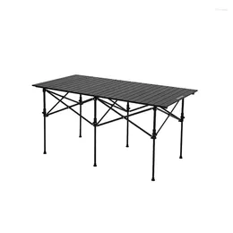 Camp Furniture Naturehike Portable Aluminum Alloy Table Outdoor Camping Picnic Barbecue Folding Tables Extendable Telescoping