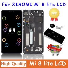 Screens Original 6.26'' Display for Xiaomi Mi 8 Lite LCD 10 Touch Screen Digitizer Assembly with frame For Xiaomi Mi8 Lite Mi 8X LCD
