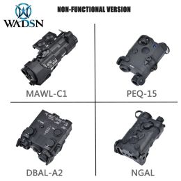 Lights Dbala2 PEQ15 MAWLC1 NGAL Battery Box Nonfunctional Version Tactical Laser Indicator Airsoft Fit 20mm Picatinny Rail Weapon