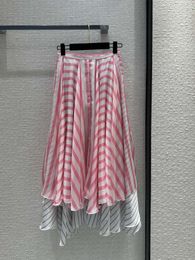 2024 New Spring Summer Designer A Skirts Fashion Brand Same Style dress Luxury Women's Skirts 0424-26