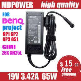 Adapter FOR BENQ projector Joybee 19V 3.42A AC Adapter Power supply Charger GP1 GP2 GP3 GS1 XGIMI Z6X XH25L Z3 Z6 Z6X XH05K XE08F XH05L