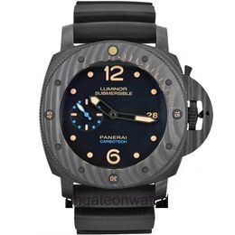 High end Designer watches for Peneraa Submarine Series Carbon Fibre Automatic Mechanical Mens Watch PAM00616 original 1:1 with real logo and box