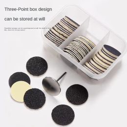 Bits Nail Trimming Replaceable Files for Heels Callus Nozzles Foot Pedicure Sandpaper File Dead Skin Remover Nail Polisher