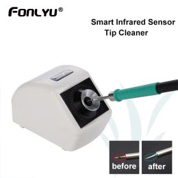Tools Yihua 200q Smart Infrared Sensor Smart Induction Soldering Iron Tip Cleaner with Light Weight Iron Tips Cleaning Tool