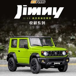 Electric/RC Car Fms 1 12 Jimny Model Rc Remote Control Vehicle Professional Adult Toy Electric 4wd Off Road Vehicle Climbing Vehicle Fms Rc Gift 240424