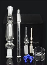 Smoking Accessories 14mm Quartz Bangers Titanium Nail Grade 2 Pipe Oil Rig Straw Concentrate For Collinss5962930