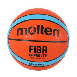 Molten GG7X SIZE7 Basketball PU Official Certification Competition Standard Ball Mens and Womens Training Ball Team Basketball 240418