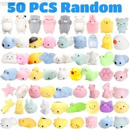 Decompression Toy 50-5PCS Kawaii Squishies Mochi Anima Squishy Toys For Kids Antistress Ball Squeeze Party Favours Stress Relief Toys For Birthday d240424