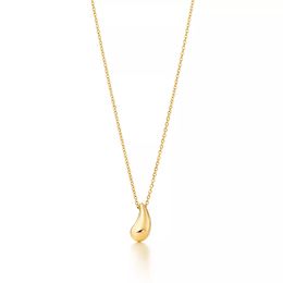 2024choker womens necklace love Jewellery teardrop pendant stainless steel jewlery fashion Clavicular chain necklaces designer gifts