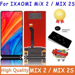 Screens 5.99" Original For Xiaomi Mi Mix 2 2s Mix2 Mix2s Touch Screen Digitizer Assembly Replacement For Xiaomi MiMix2 2s With Frame