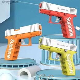 Gun Toys New Kids Mini Glock Water Gun Toy For Boys Summer Beach Playing Manual Firing ChildrenS Spray Gun WholesaleL2404