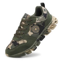 Shoes New Men Military Green Hiking Boots Male Mountain Climbing Outdoor Sneakers Women Sport Ankle Trainers Male Combat Shoes