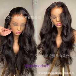 Wholesale all wigs for women outlet Special wig lace synthetic Fibre headband black long curly hair