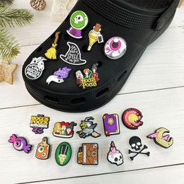 Anime charms wholesale childhood memories witch magic funny gift cartoon charms shoe accessories pvc decoration buckle soft rubber clog charms fast ship