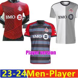 2023-2024 MLS Toronto FC Soccer Jerseys Away KAYE BERNARDESCHI OSORIO INSIGNE MORROW BRADLEY Football Shirt Uniform Fans Player version23-24 888