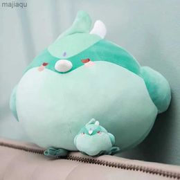 Plüschpuppen Genshin Impact Plüschspielzeug Xiao Plushie Vigilant Yaksha Anime Green Bird Game Doll Spielzeug Stoffkissen für Weihnachtsgeschenke