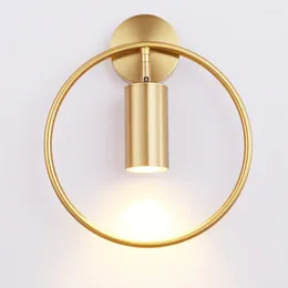 Wall Lamp Led Bronze Black White 3-5W Modern Daily Lighting Retro Ac85-265Vgu10 Indoor