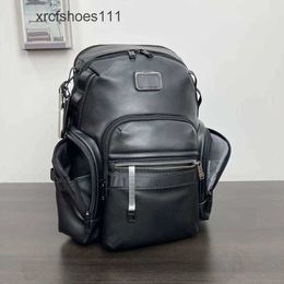 Computer Commuter TUMMII Mens Back Business Men TUMMII Leather Quality Bag Mens Pack Designer 2024 Bags Travel Backpack 932793dK1E High Alpha VDXK