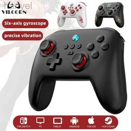Game ContROllers Joysticks Switch PRO ContROller Wireless Game Gamepad for Switch OLED/Lite Joyestick For PC/Steam Deck Yuzu ContROle d240424