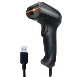 Adapter F12 Handheld Barcode Scanner Reader Usb Wired 1d Bar Codigo Scan for Pos Drugstore Logistics Warehouse Supermarket Pos System