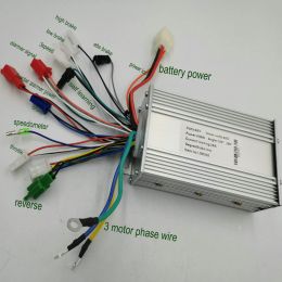 Accessories 36v48v60v64v72V500w600w BLDC Motor Controller 12Mosfet for Electric Scooter BiCYCLE MTB Pedal Motorcycle ATV Mobility TRICYCLE