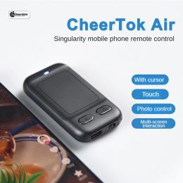 Mice CheerTok Air Singularity Mobile Phone Remote Control Air Mouse Bluetooth Wireless Multifunction Touch Pad