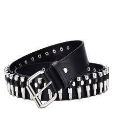 Belts Garment Studed Rivet Belt Style Fashion Decoration Goth Jeans Steam Punk Rock Show Waist Parts Apparel Accessories6933523