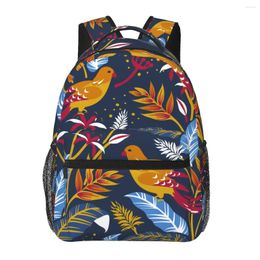 Backpack Birds Nature Design 2024 School For Teenage Girls Boys Mochilas