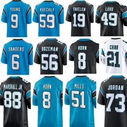 Football Jersey Adam Thielen Jonathan Mingo Derrick Br own Frankie Luvu Shaq Thompson Vonn Bell Jaycee Horn Ikem Ekwonu Johnny Hekker Giovanni Ricci