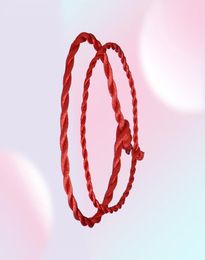 Whole Fashion Red Thread String Bracelet Lucky Rope Bracelets for Women1198238