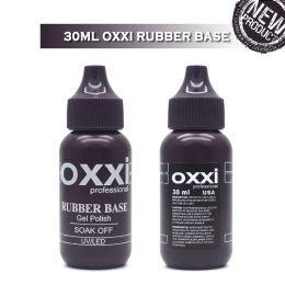 Gel oxxi Latest 30ml Nail Rubber Base Coat and Top Coat for Gel Polish Semi Permanent UV Gel Varnishes for Nails Art Gellak Hybrid