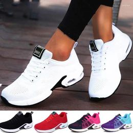 Casual Shoes Large Size Summer Air Cushion Sport Sneakers Woman Running For Women White Women's Sports Lady Fitness Gym GMB-0243