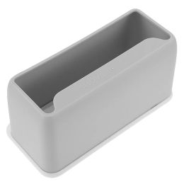 Housebreaking Cat Litter Scoop Holder Universal Cat Litter Scooper Stand Durable Storage Container Bathroom Trash Can Cleaning Storage Grey