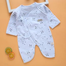 One-Pieces Autumn Baby Jumpsuit for Newborn Clothes Boys Overalls Romper Cotton 03 Months Girls Costume Printed Pajamas Clothes