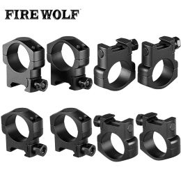 Accessories Tactical 30MM Medium Profile High Profile Riflescope Picatinny Ring Mounts Weaver Mount Rings