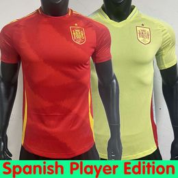 Soccer Jerseys Player Edition Cup Spanish Jersey Football Size 19 Yamal 10 Olmo