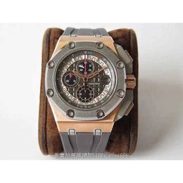 Designer Watch Luxury Automatic Mechanical Watches International Series 26568 Om Schumacher 3126 Machine Chain Timing Clock Men Bezel 44 Mm Ceramic Alloy Movement