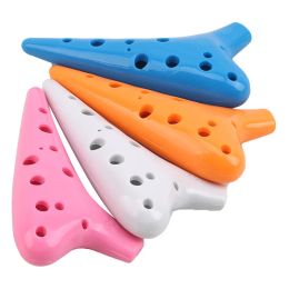 Instrument 1 Piece Children Musical Instruments For Beginners 12 Hole Plastic Kids Early Education Music Alto Anti Fall Ocarina