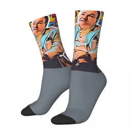 Men's Socks Retro The Eldest Brother Compression Unisex Tufted Puffins Lunda Cirrhata A Rare Ornamental Bird Sock