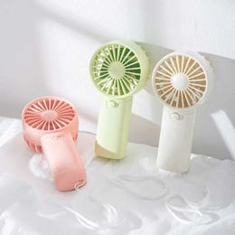 Other Appliances New Electric Mini Cute Fan USB Charging Quiet Handheld Portable Fan Strong Wind 3-speed Adjustable Home Office School J240423
