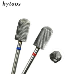 Bits HYTOOS Smooth Top Large Barrel Bits (R Cut) 3/32 Carbide Nail Drill Bit Milling Cutter For Manicure Nail Art Equipment Tools