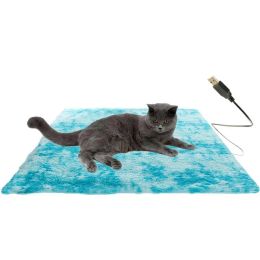 Mats Pet Electric Blanket Heating Pad Dog Cat Bed Mat Winter Warming Waterproof BiteResistant USB Power Constant Temperature