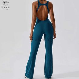 Active Sets jumpsuits One-Piece Yoga Set Dance Belly Tightening Fitness Sports For Women Workout Gym Push Up Sportswear 240424