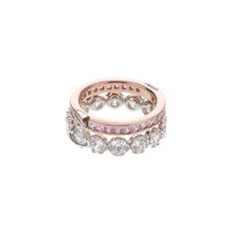 Wholesale Double Layer Shiny Diamond Ring High Sense Detachable Full Diamond Planet Ring Multiple Wearing Methods
