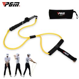 Aids 1pc Golf Swing Tension Belt Band Golf Swing Trainer Strength Trainer Action Supplies Golf Club Correction Strong Device JZQ018