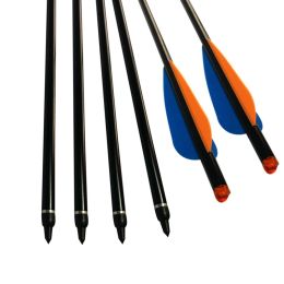 Darts 6pcs 16 inch Archery Crossbow Bolts Aluminum Arrow for Archery Target Hunting Outdoor Sports